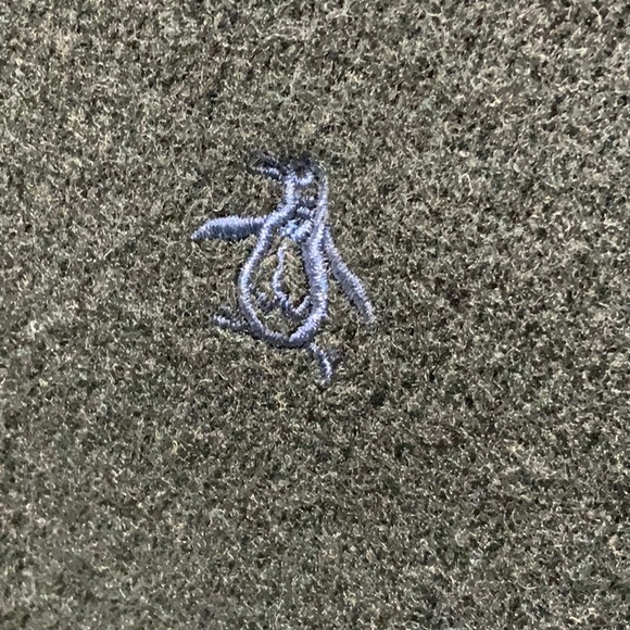 An Original penguin by Munsingwear 100% lambswool charcoal Women XL sweater - Picture 7 of 9